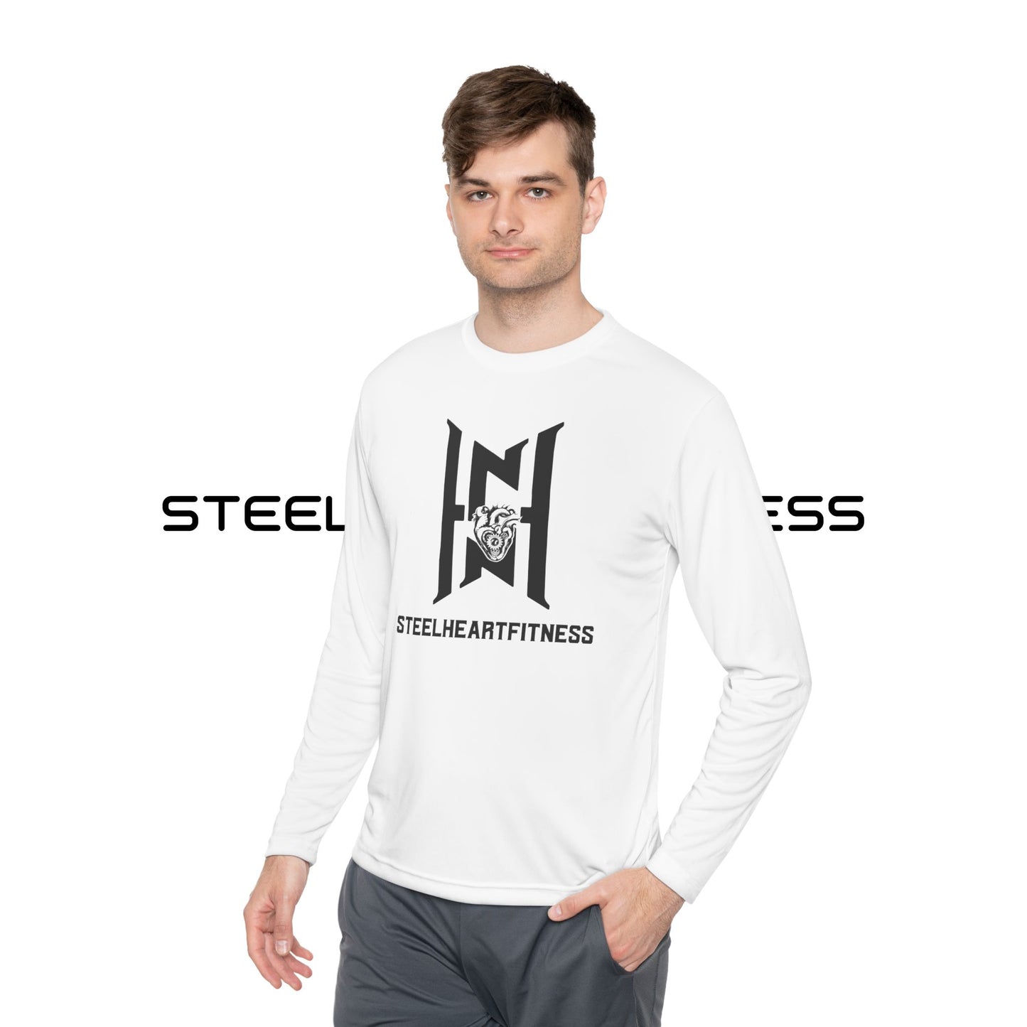 Steel Heart Fitness Unisex Lightweight Long Sleeve Tee